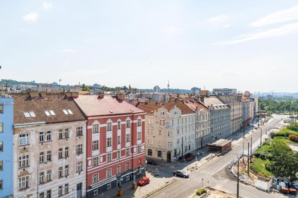 Brand New Studio Apartment #24 In Elite Residence With Free Secure Parking In The Center Praha Eksteriør bilde